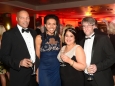 656456-06 : ©Lionel Heap : 2016 A Question of Brains Charity Evening in Aid of Steps : L-R David Shaw, Hannah Ingram, Ragini and James Anderson.