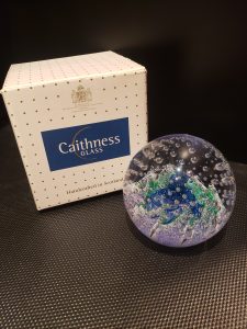 Caithness Glass “Fascination” Paperweight